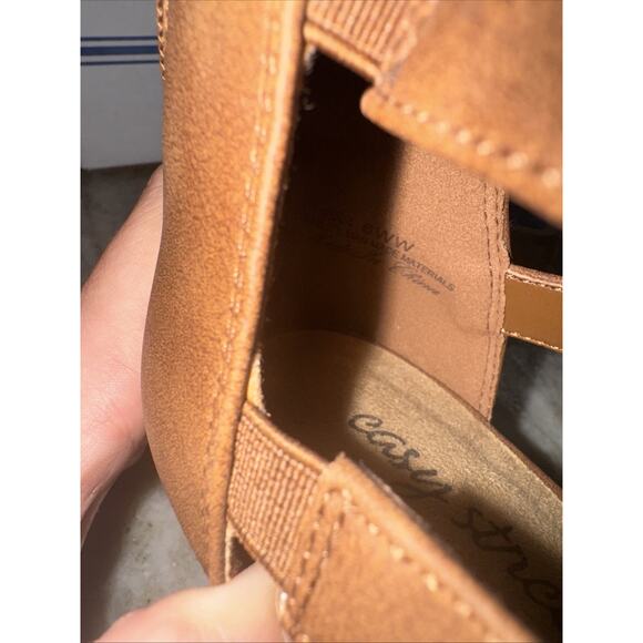 Easy Street Women's Marg Zip Gladiator Sandals SRA Size 6WW - Picture 6 of 6